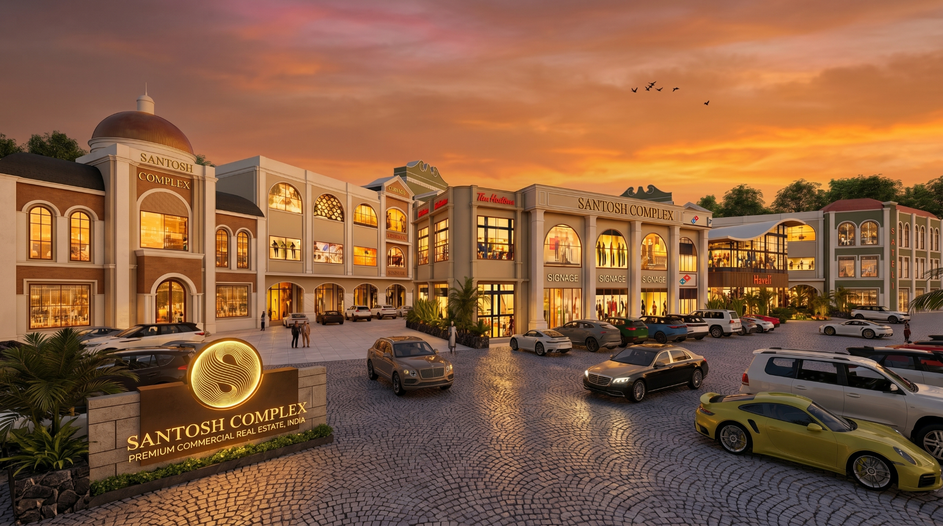Santosh Complex render
